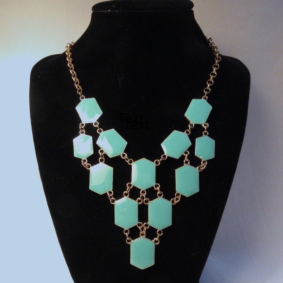 Turquoise Statement Necklace - Picture 1 of 1
